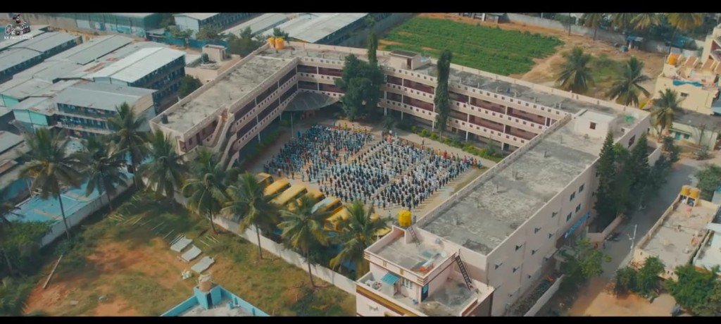 Lady Vailankanni Group of Institutions campus aerial view — Whitefield Bangalore
