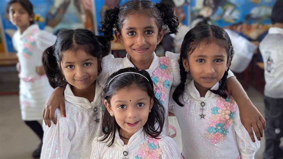 Pre-primary students at Lady Vailankanni Group of Institutions