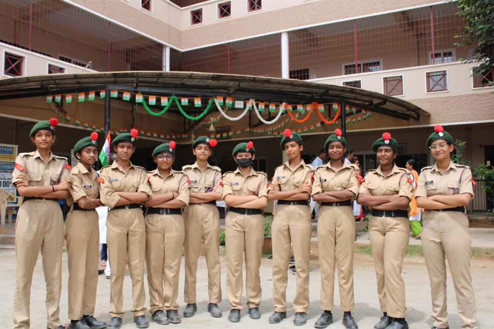 NCC & Leadership — Lady Vailankanni Bangalore